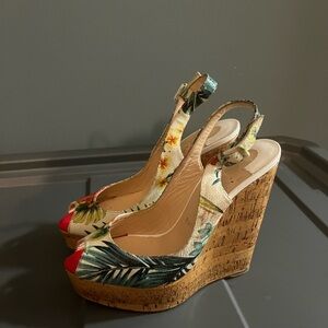Christian LouBoutin Wedge Heels